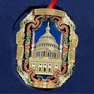 United States US House Of Representatives 2024 Christmas Ornament